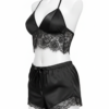 AS-291-2 Piece Net BLACK