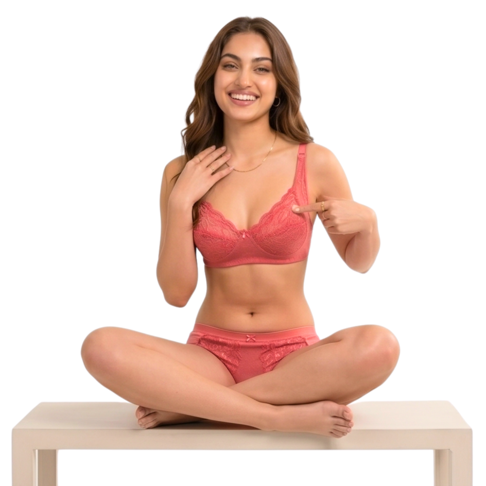 Apple Cut Lingerie Set