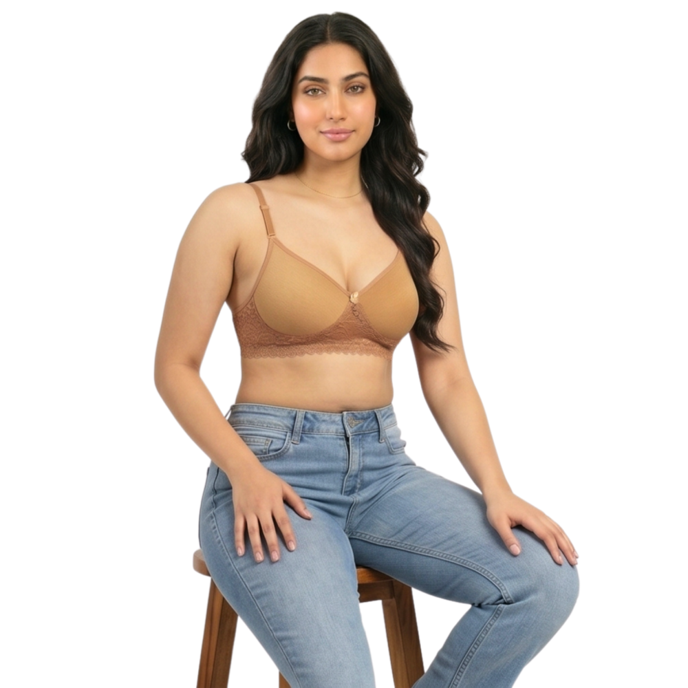 Chandani Golden (4) Chandani Comfortable Full Coverage Bra